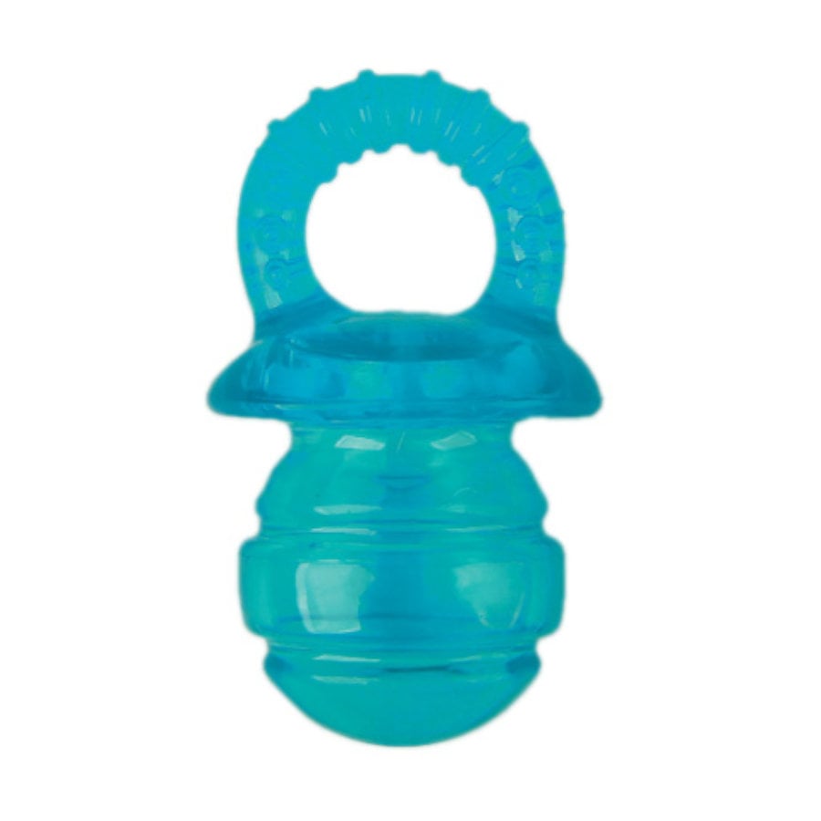 Tootoy! Puppyfier Chew Toy Azul mordedor suave com som para cachorros
