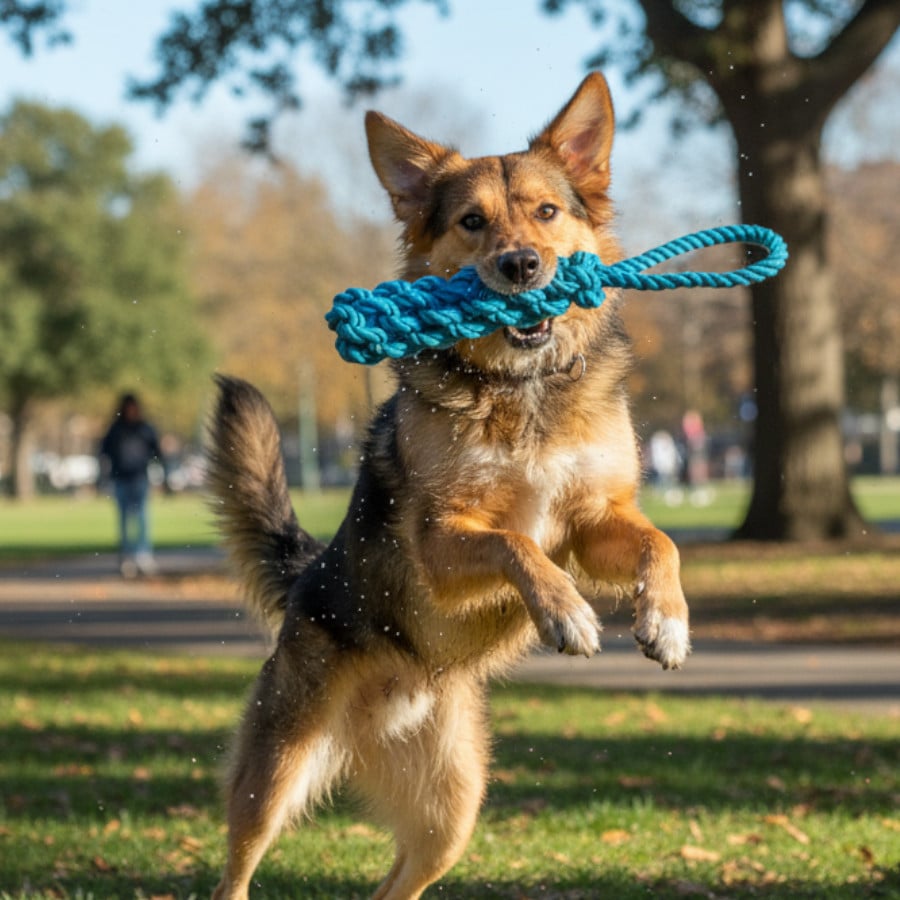 Tootoy! Pull Mordedor de corda para cães