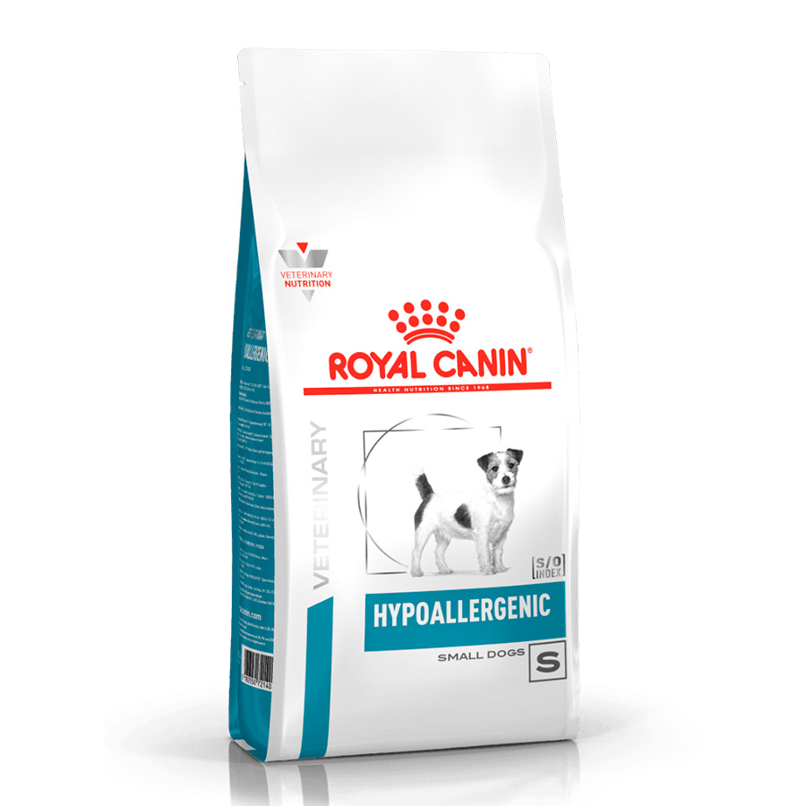 2 x 3.5 kg Royal Canin Small Veterinary Hypoallergenic ração para cães Pack poupança!