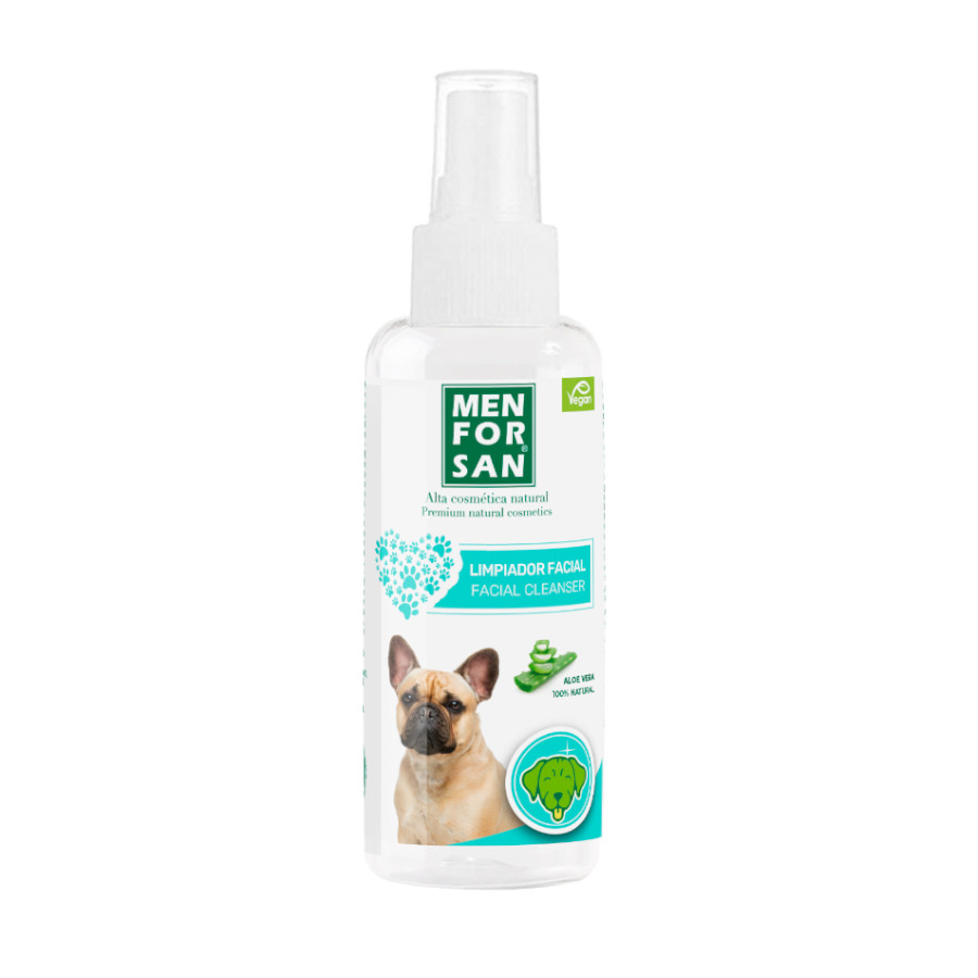 Menforsan Produto de Limpeza Facial Aloé Vera para cães