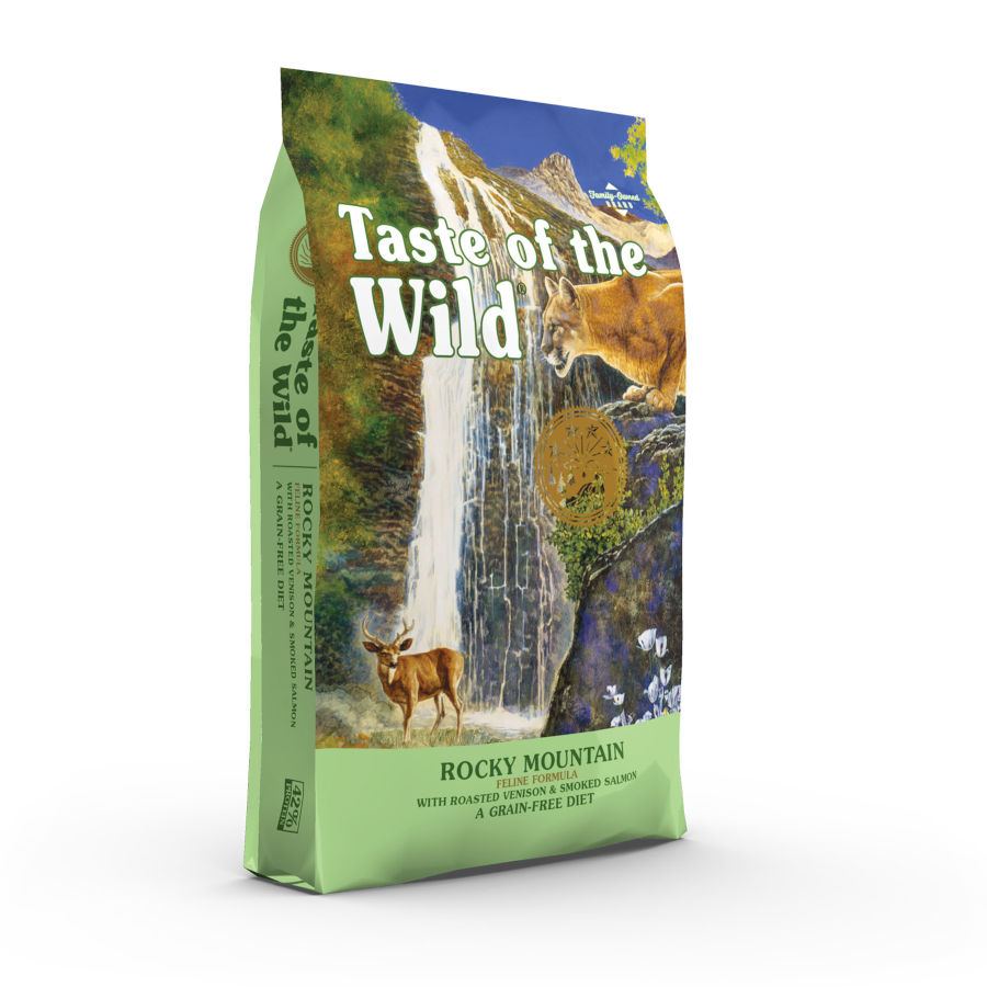 6.6 KG Taste of the Wild Rocky Mountain Veado e Salmão ração para gatos