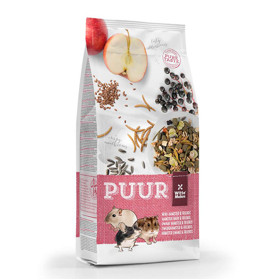 0.4 KG Muesli Gourmet Puur Comida para roedores