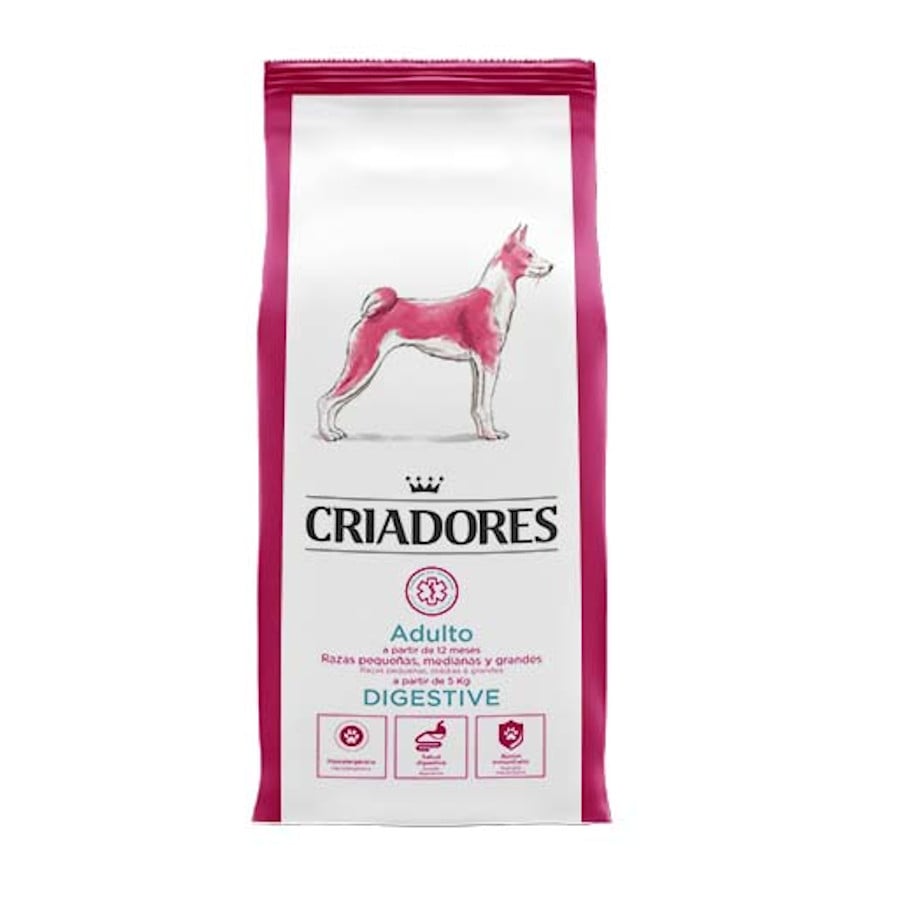 2 x 2.5 kg Criadores Dietetic Digestive ração para cães Pack poupança!
