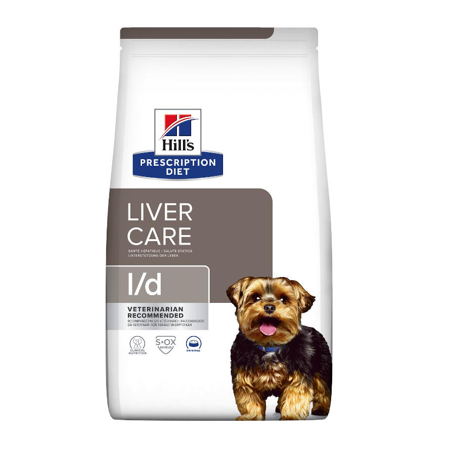 1.5 KG Hill's Prescription Diet l/d Liver Care ração para cães