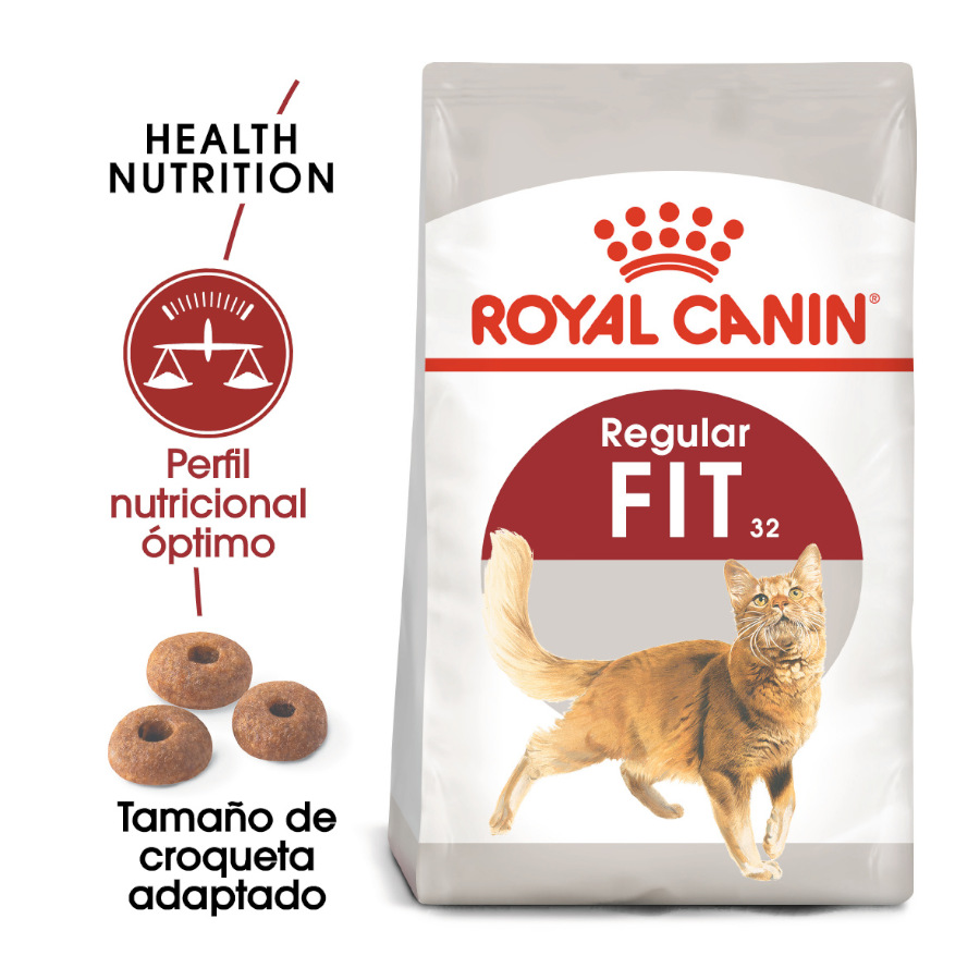 2 KG Royal Canin Regular Fit 32 ração para gatos