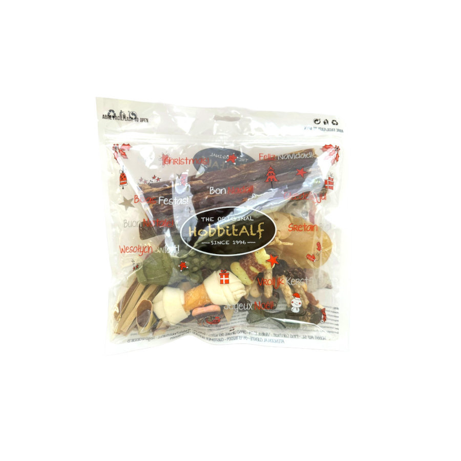 2.5 KG Hobbitalf Snacks Bolsa de Natal para cães