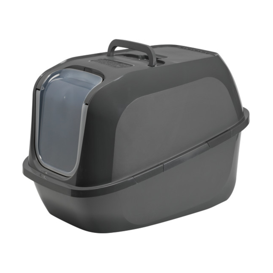 Caixa de areia para gatos cinza Nova Clean Mega Deluxe
