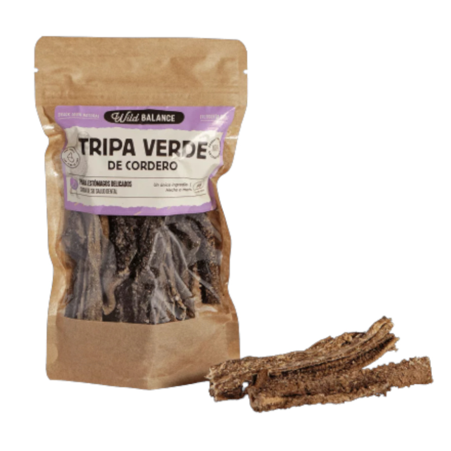 0.48 kg Wild Balance Tripa Verde de Cordeiro para cães