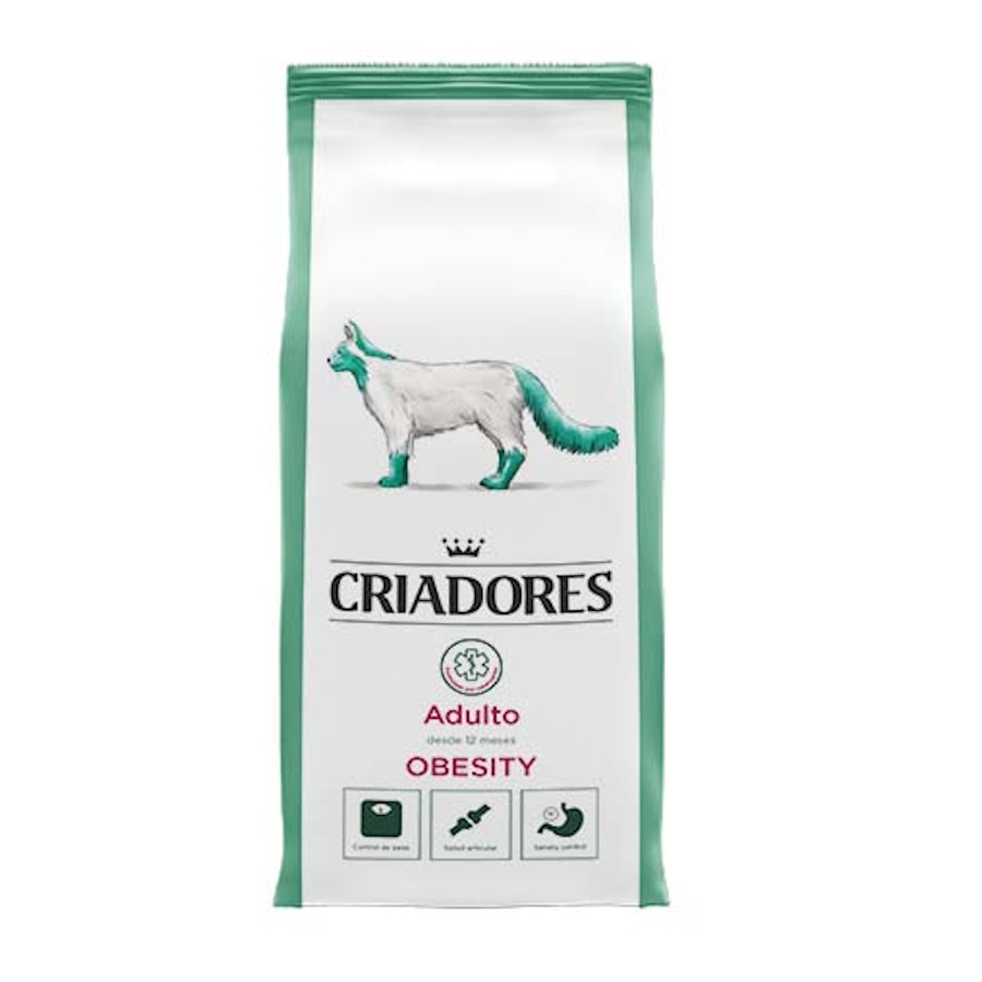 2 x 6 kg Criadores Adulto Obesity ração para gatos Pack poupança!