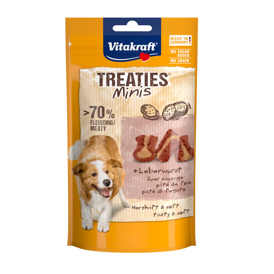 48 g Vitakraft Treaties Mini Paté Bocaditos para cães