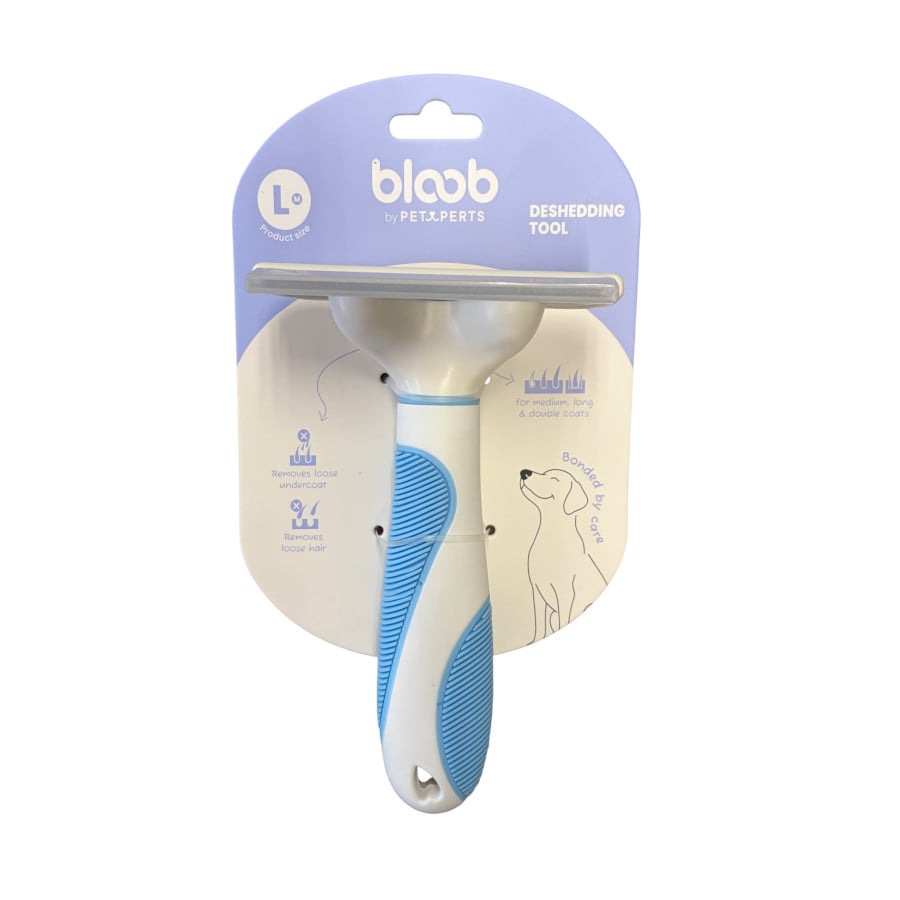 Bloob Escova de remoção de subpelo para cães