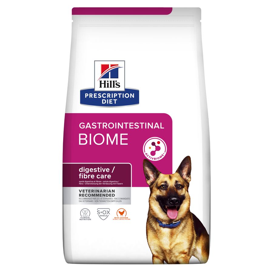 10 KG Hill's Prescription Diet Gastrointestinal Biome Frango ração para cães