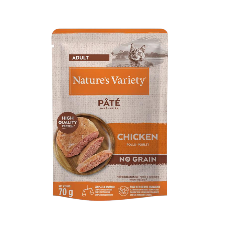 70 g Nature's Variety Original Adult frango saqueta para gatos