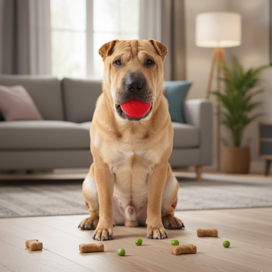 Tootoy! Chew Brinquedo interativo dispensador de snacks para cães
