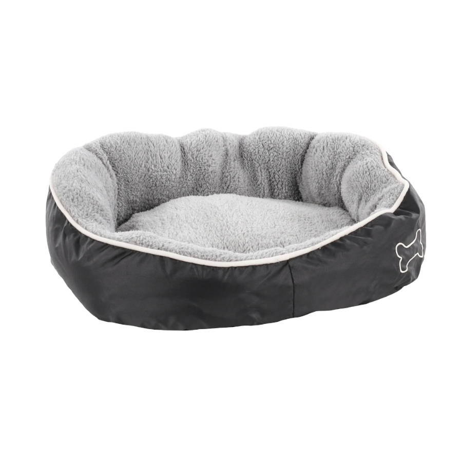 Flamingo Chips Retangular Cinzenta cama alcofa para cães
