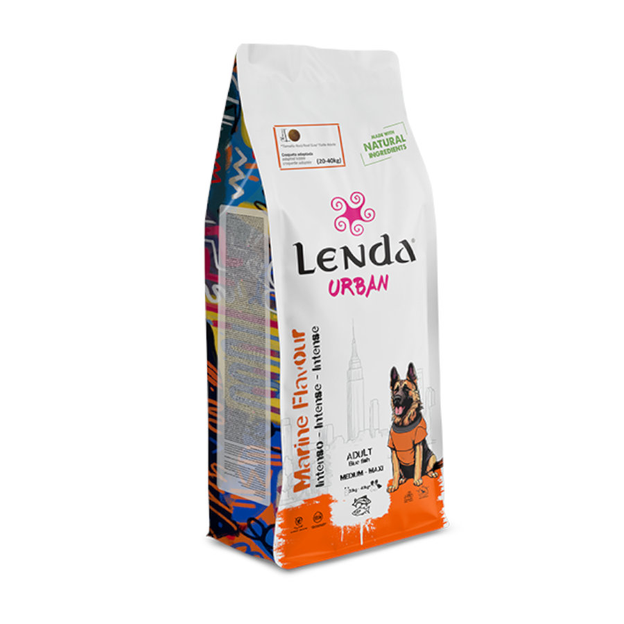 15 KG Lenda Urban Marine Flavour Intense Adult Medium Maxi Ração para cães